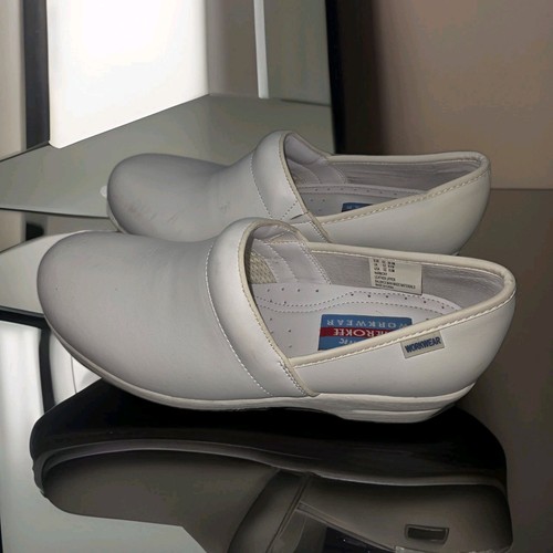Cherokee Workwear Women's Clog In Size 8 1/2 Solid White - photo 4