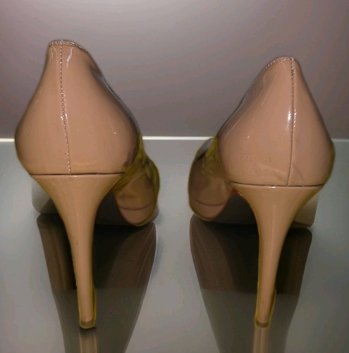 Christian Louboutin New Simple Pump 85 Nude Patent Sz 41 - photo 5