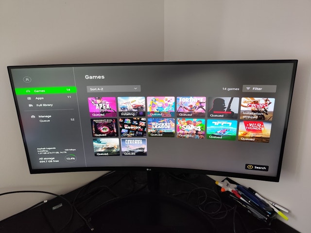 Xbox Series X 1TB w/games - photo 4