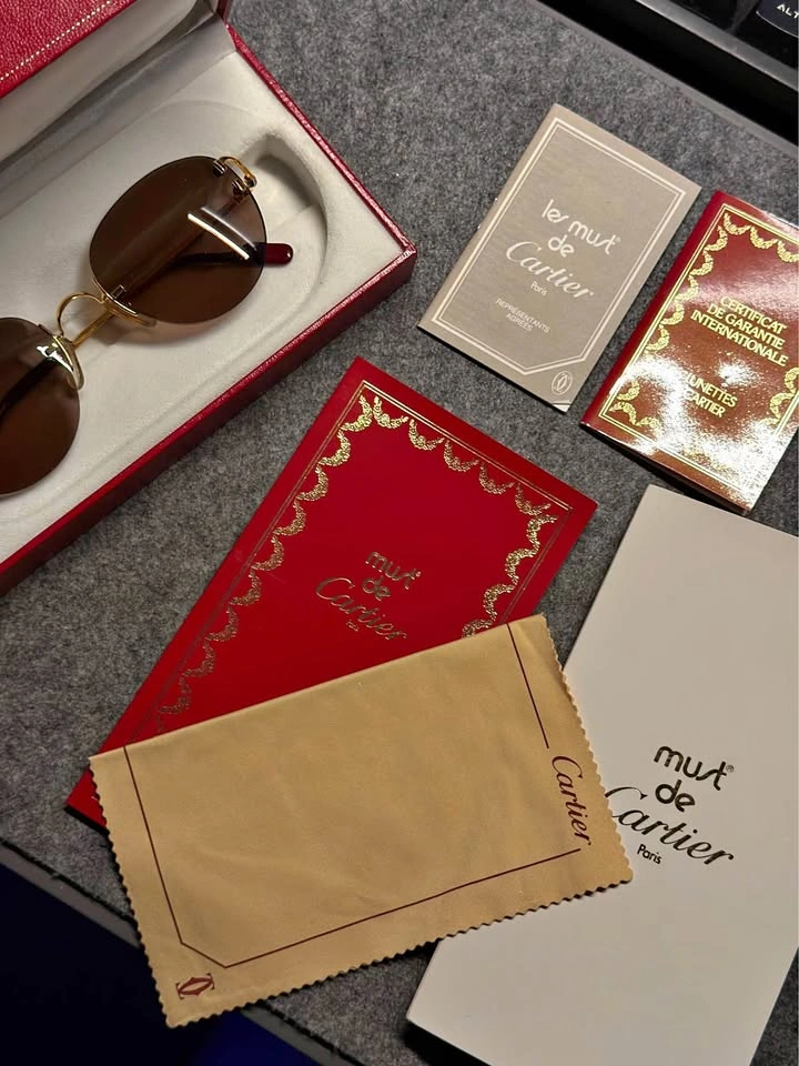 Genuine Cartier Vintage Sunglasses - Excellent Condition
