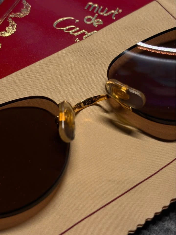Genuine Cartier Vintage Sunglasses - Excellent Condition - photo 3