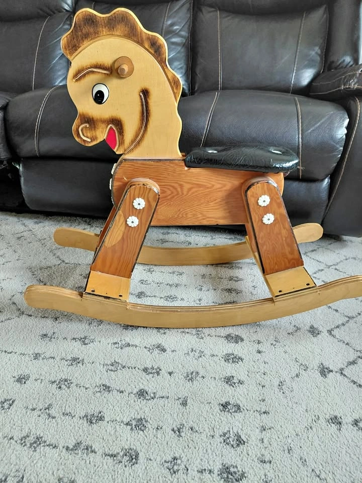 Wooden Rocking Horse