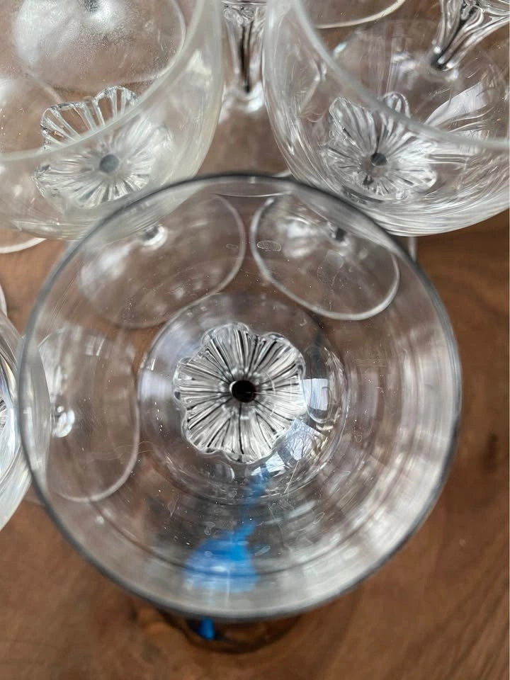 Vintage Belfor Exquisite Crystal Glasses Bohemian Czech Republic - photo 2