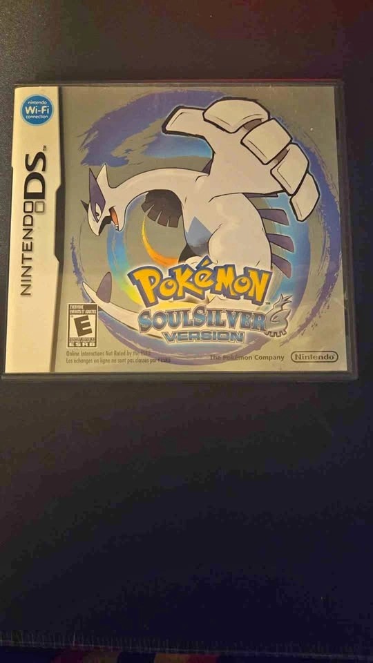 Pokémon soul silver (for the DS)