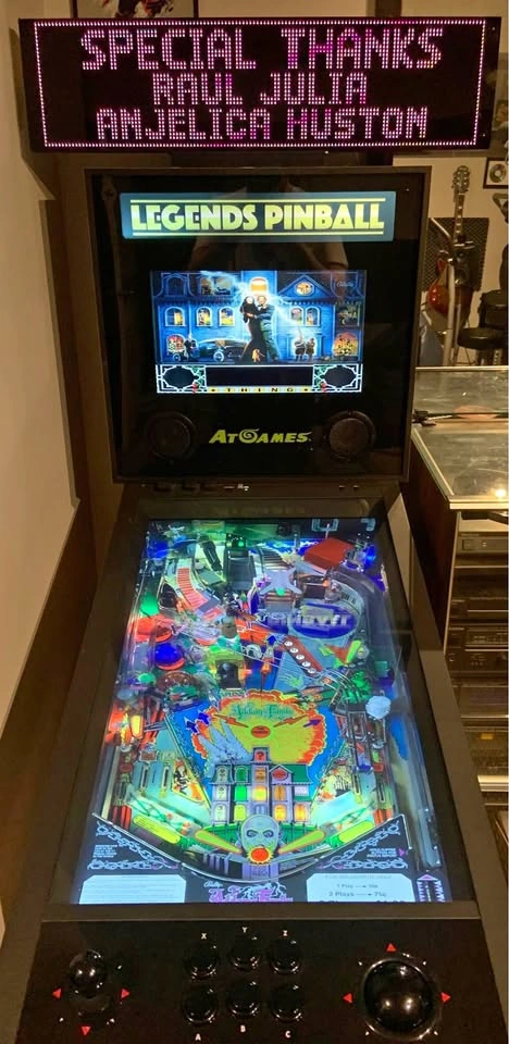 AtGames Legends 32” Pinball Machine w/ Arcade Panel & PC