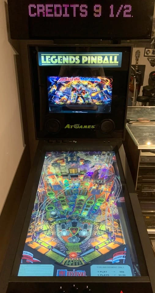 AtGames Legends 32” Pinball Machine w/ Arcade Panel & PC - photo 3
