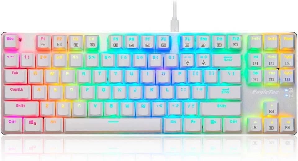 White EagleTec Keyboard
