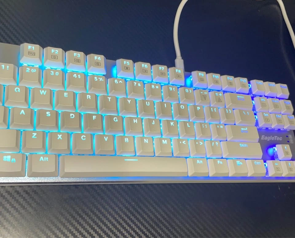 White EagleTec Keyboard - photo 2