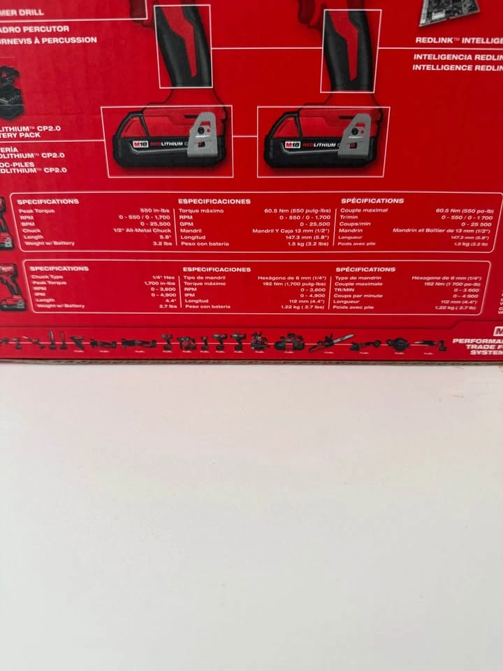 Milwaukee M18 brushless drill set - photo 3