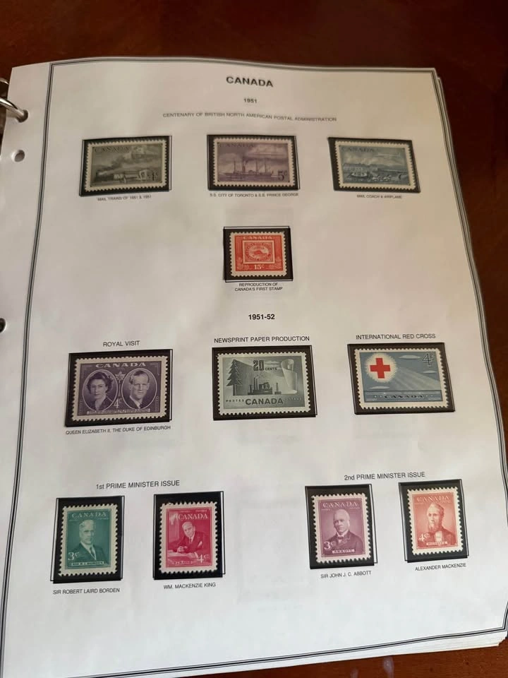 Canada Stamp Collection 1947-1996 - photo 2
