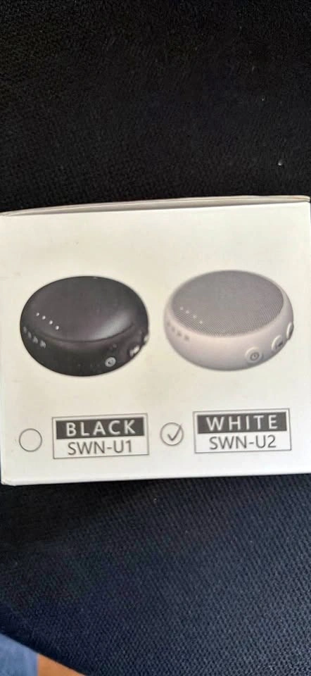SoundMe White Noise Machine (in white)