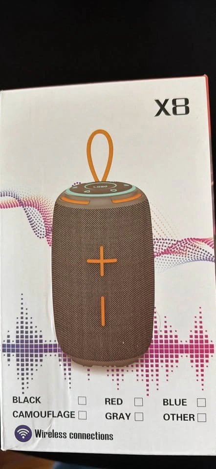 Black X8 Wireless Bluetooth Can Speaker - photo 3