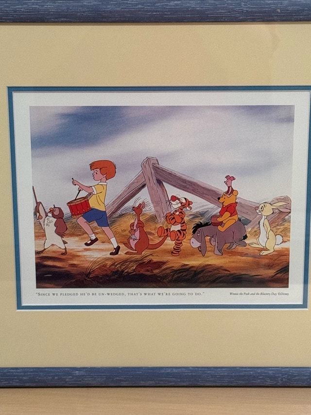 Disney Winnie the Pooh and the Blustery Day Framed Art - photo 2