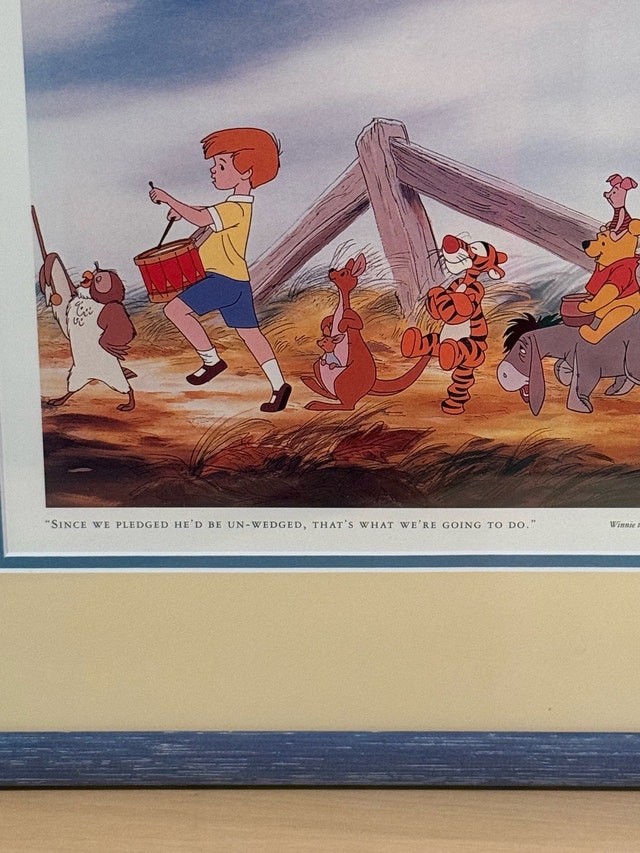 Disney Winnie the Pooh and the Blustery Day Framed Art - photo 4