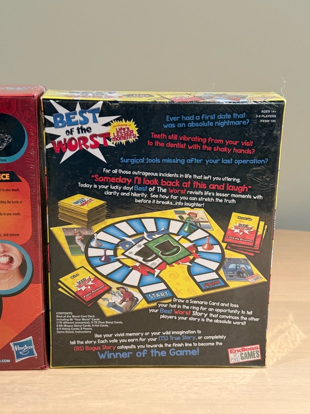Hasbro Speak Out and Endless Games Best of the Worst - photo 4