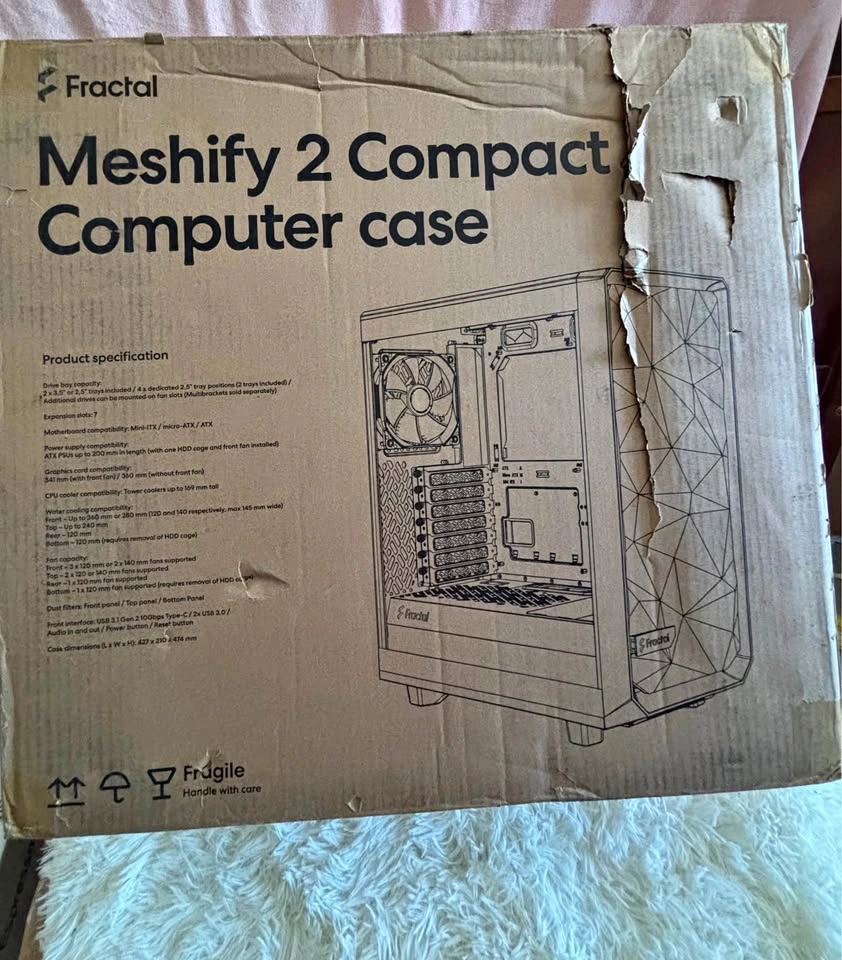 Fractal Meshify 2 Compact Computer Case