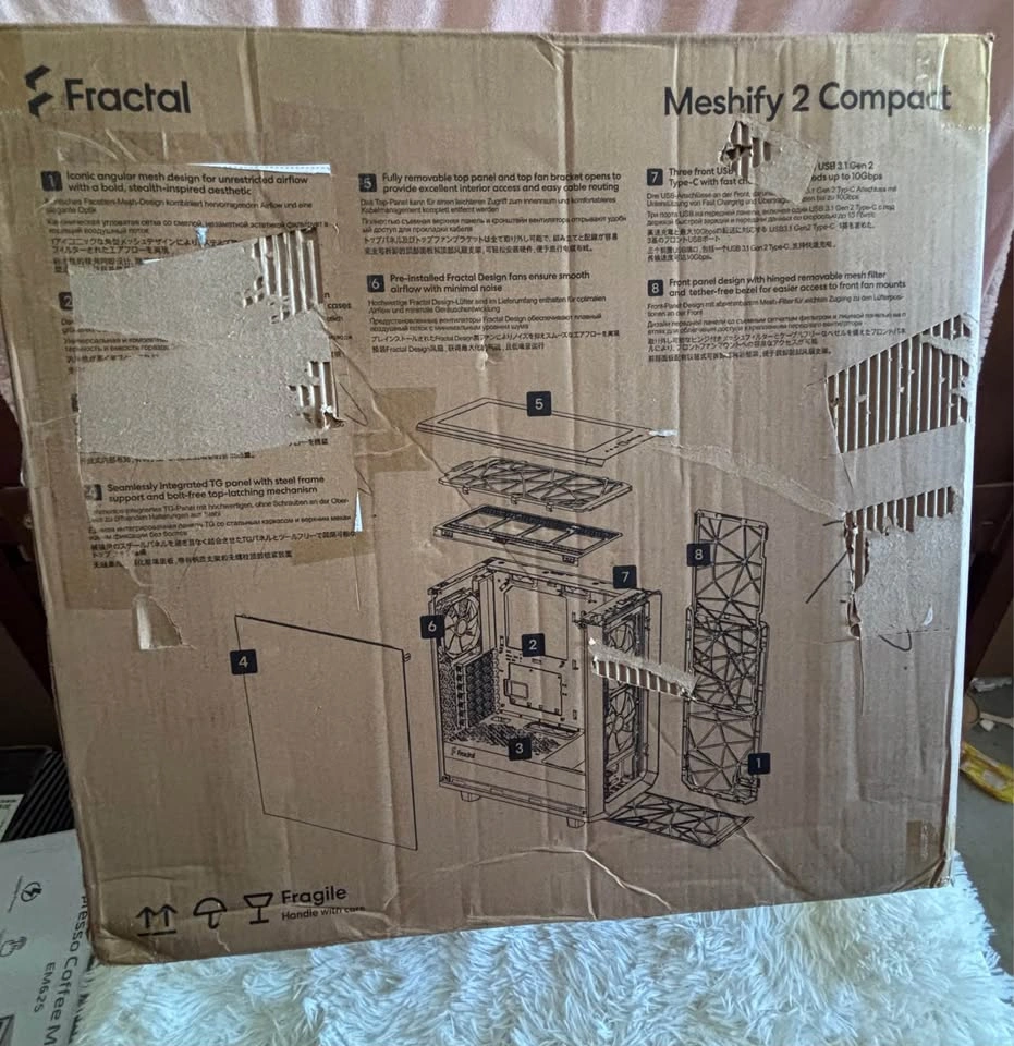Fractal Meshify 2 Compact Computer Case - photo 2