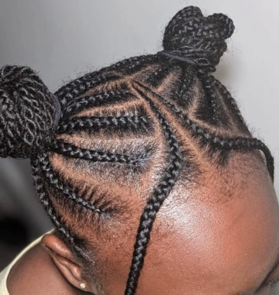 Cornrows for kids