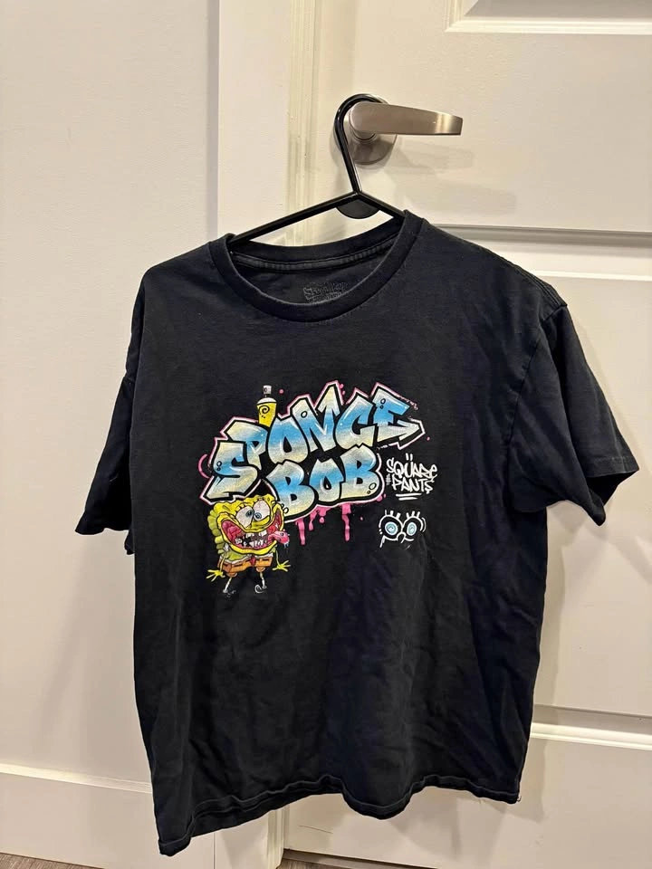 SpongeBob SquarePants Graphic T-Shirt Size Large
