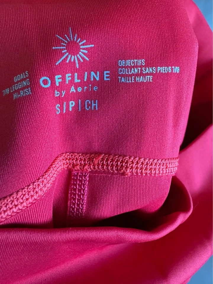 OFFLINE by Aerie Goals 7/8 Hi-Rise Leggings Size S - photo 3