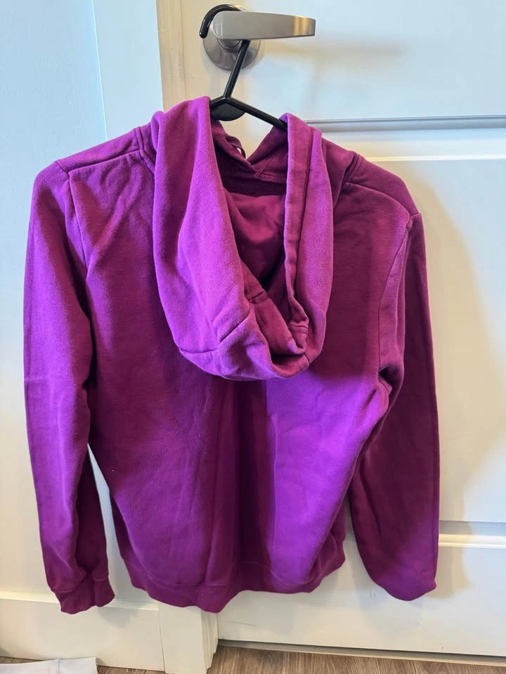 womens purple nike hoodie small - photo 2