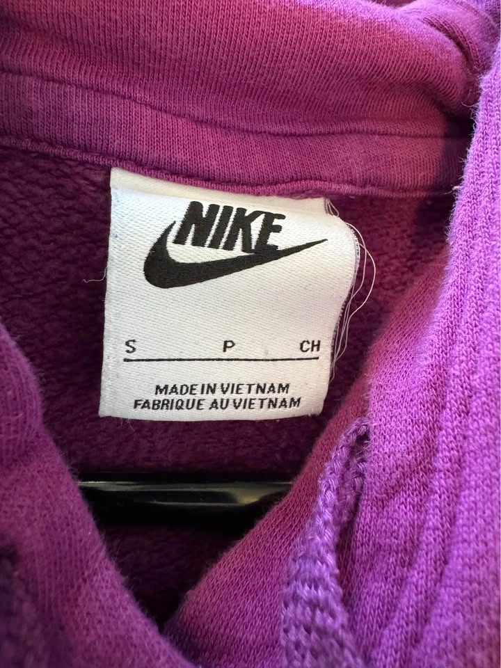 womens purple nike hoodie small - photo 3