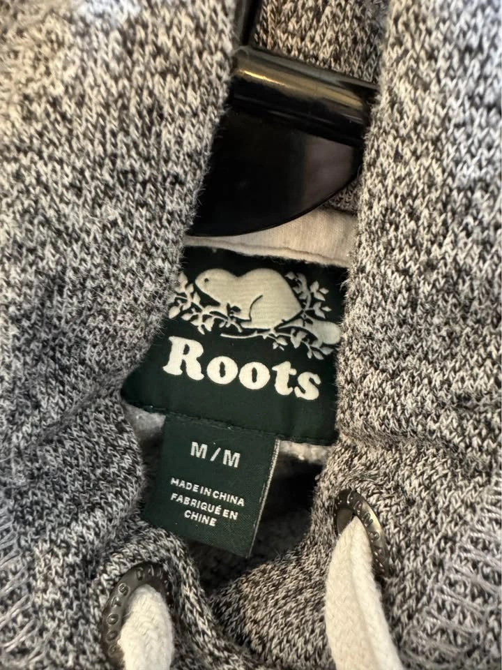 Womens Roots Salt and Pepper Hoodie Size Medium - photo 3
