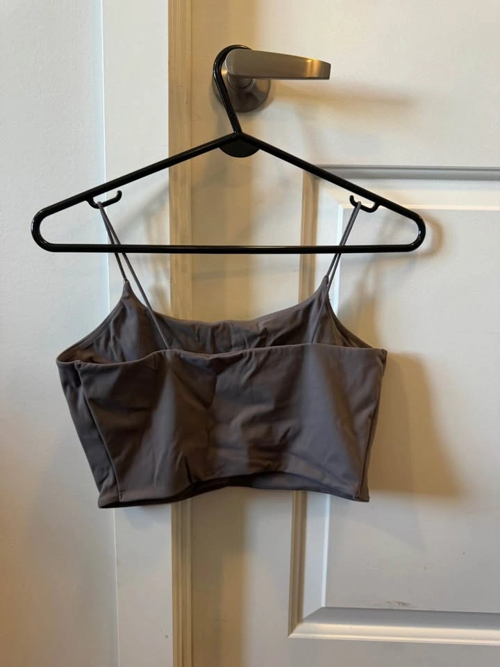 Womens Garage Cropped Cami Top Grey Size Medium - photo 2