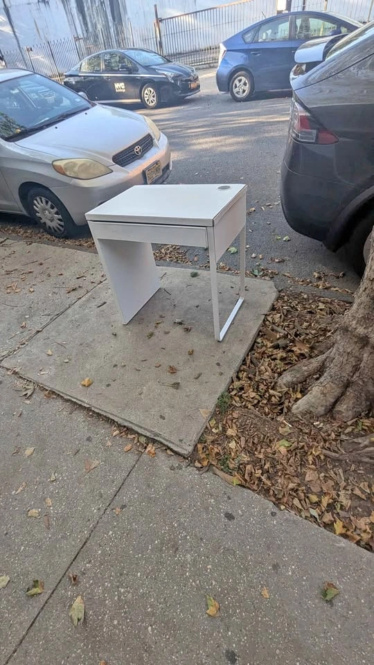 White dresser