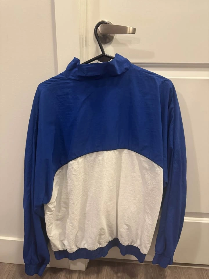 Garage blue and white windbreaker jacket size medium/large - photo 4
