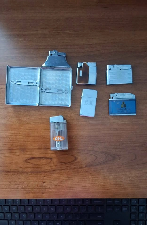 Vintage Pocket Lighter Collection - 6 Piece Lot - photo 2