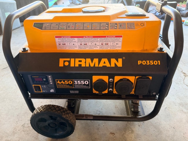 FIRMAN 4450W Portable Generator (3550 Running Watts)