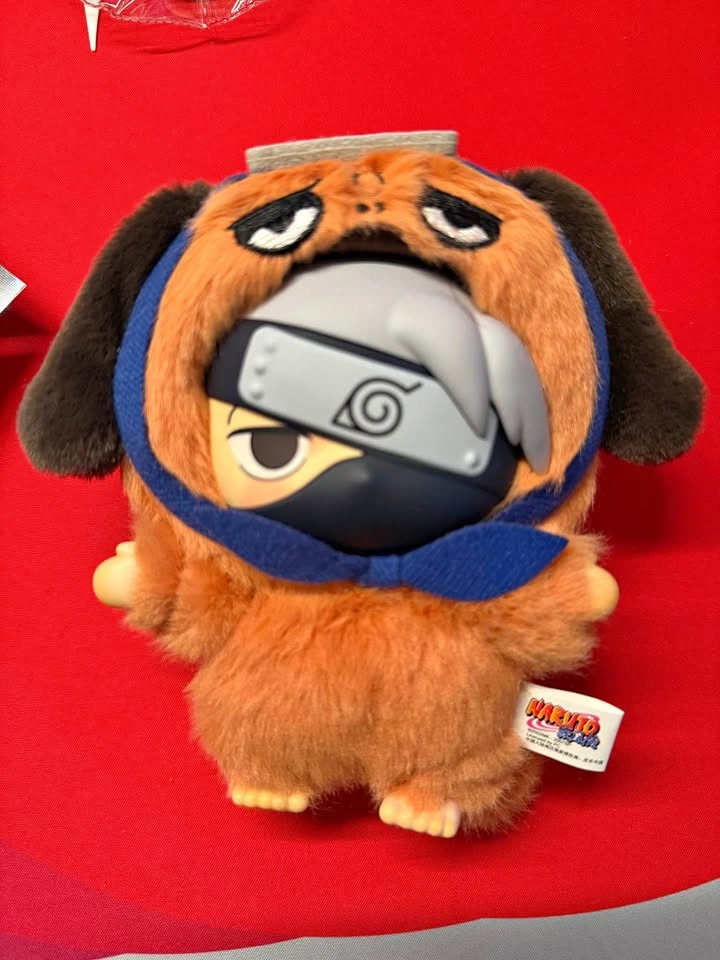 OPENED, NEW TOPTOY Naruto Shippuden Kakashi Hatake Pakkun Plush
