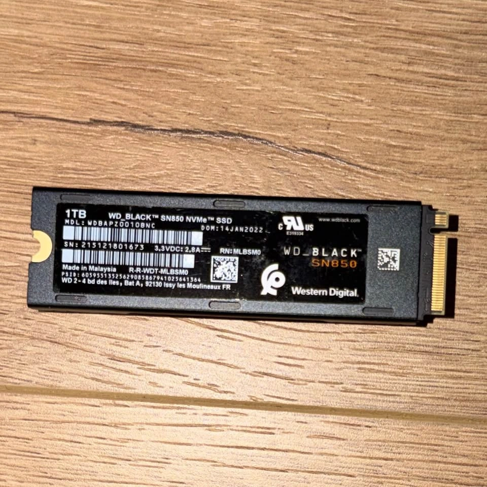 WD_BLACK SN850 1TB NVMe SSD with Heatsink - photo 2