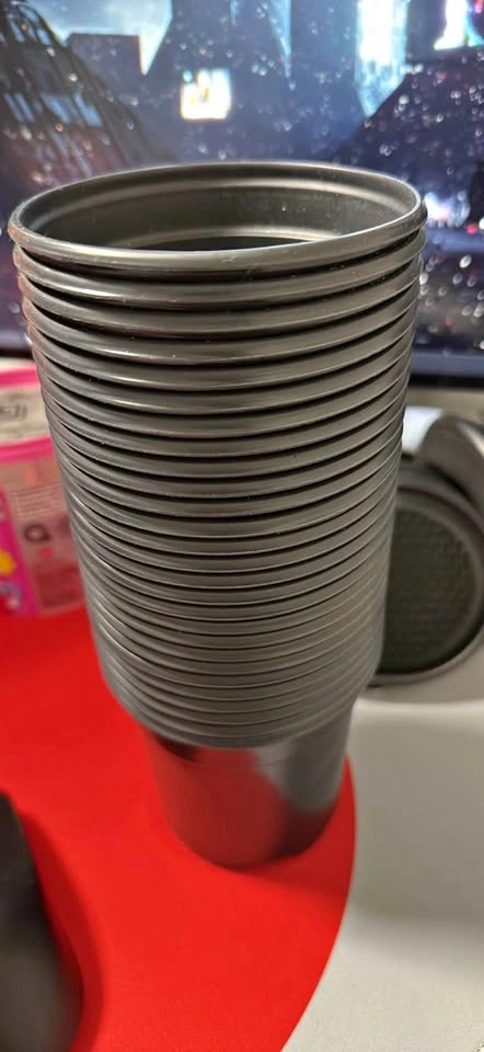 *NEW* 4 inch Black Plastic Nursery Pots
