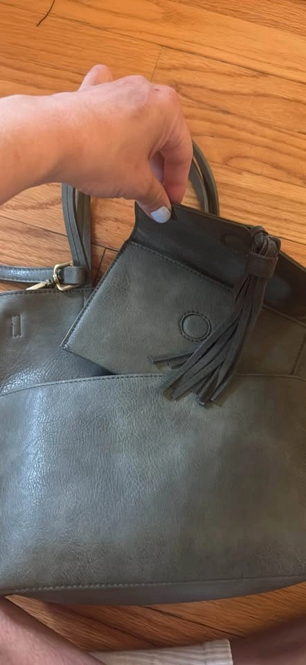 Anthropologie Green Purse - photo 3