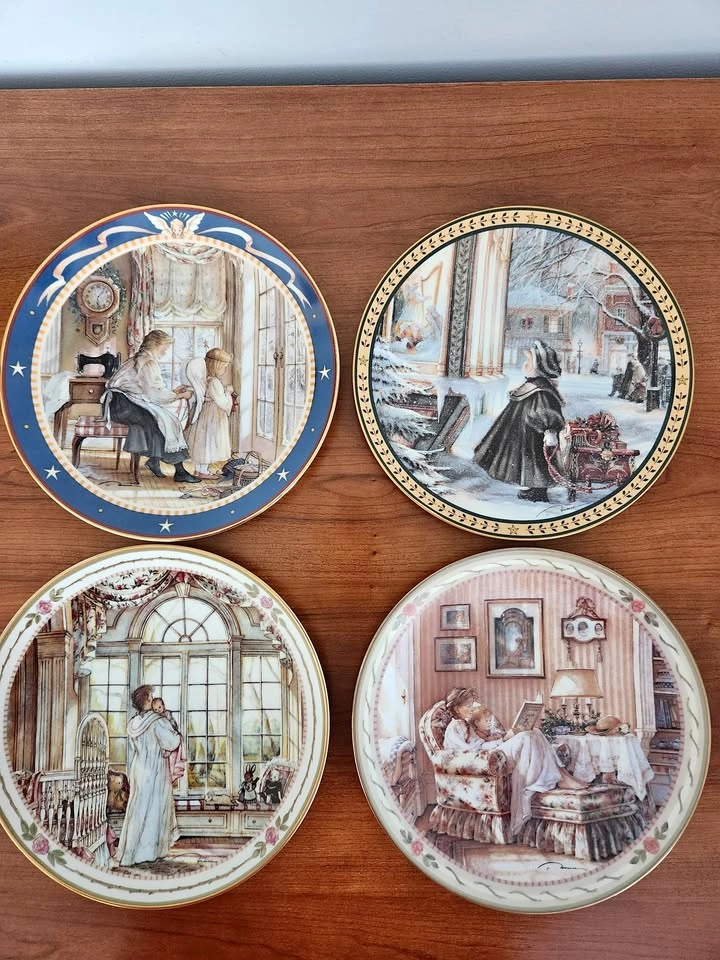 Trisha Romance Collector Plates