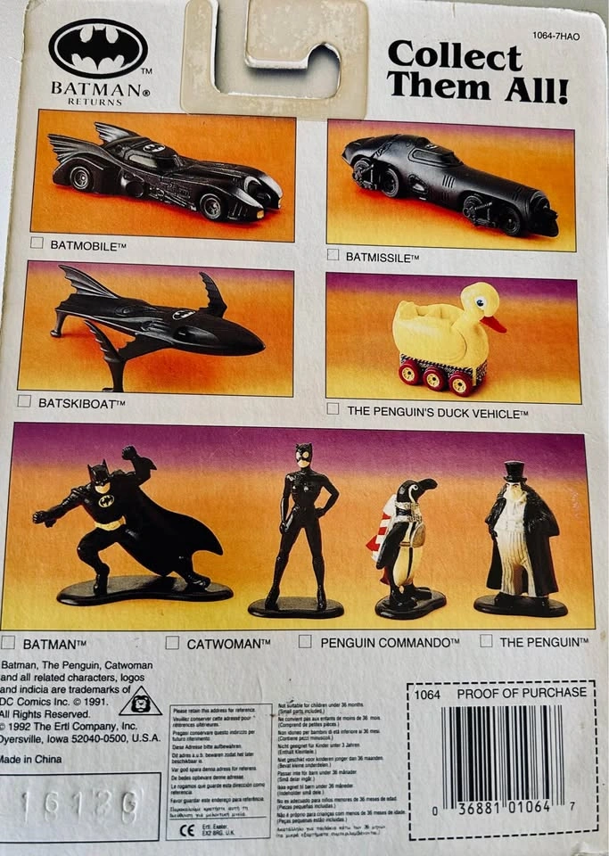 Batmobile from Batman Returns 1992 by ERTL - photo 2