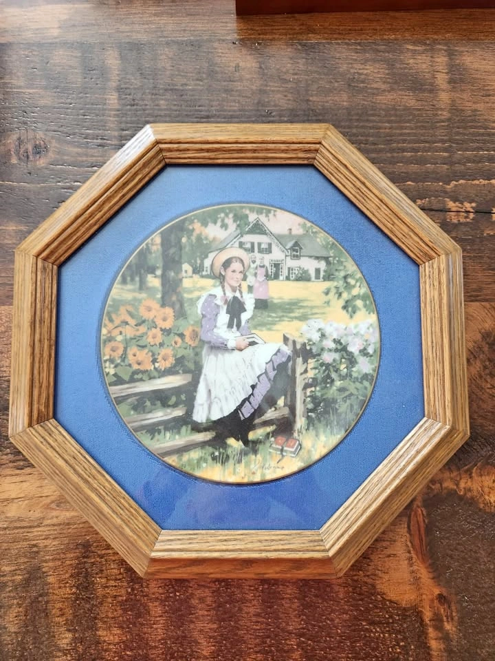 Anne of Green Gables Framed Collector Plate
