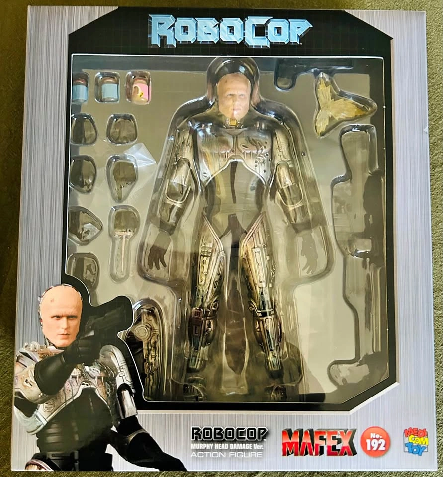 Mafex No. 192 RoboCop Murphy Head/Damage Ver. Action Figure