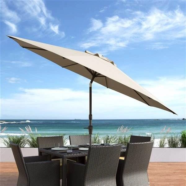 CorLiving 10ft UV and Wind Resistant Tilting Patio Umbrella - photo 2