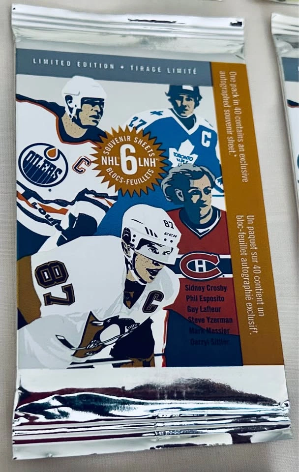 NHL Limited Edition Souvenir Sheets Packs - photo 4