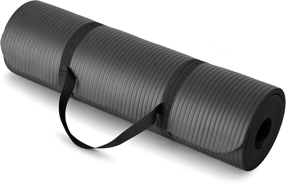 Amazon Basics Extra Thick Yoga Mat – 1/2” Thick – Never Used