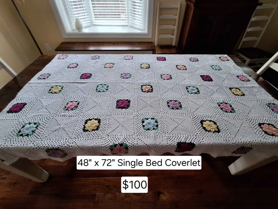 48" x 72" Single Bed Coverlet