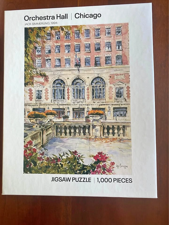 Jack Simmerling 1000 piece jigsaw puzzle