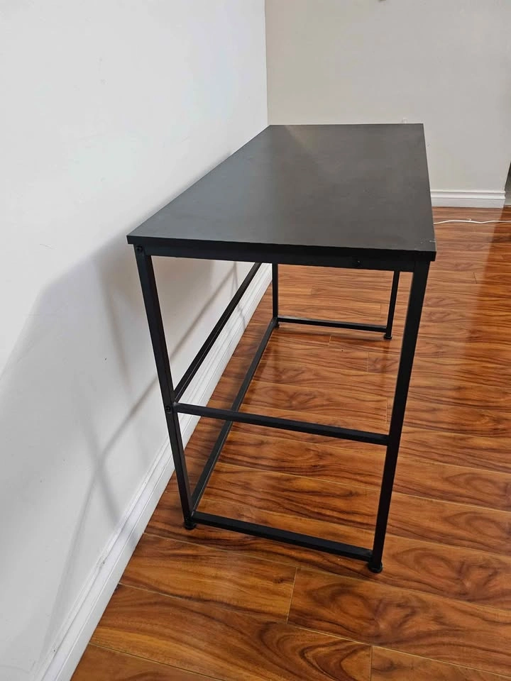 Minimalist Black Study Desk / Computer Table - photo 3