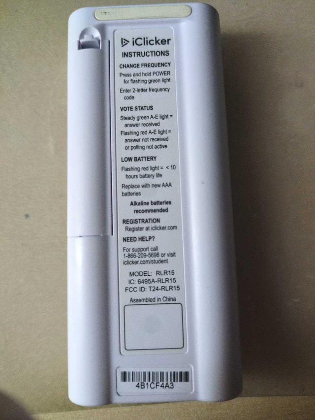 iClicker+ student remote - photo 2
