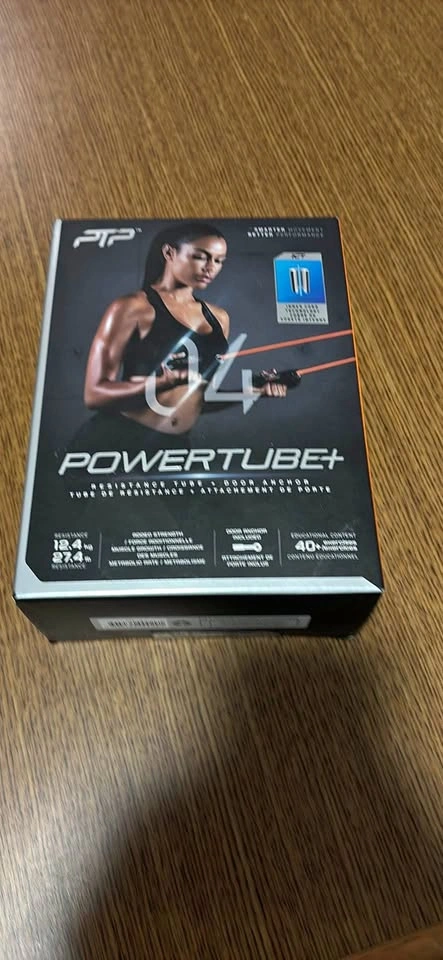 PTP PowerTube+ Resistance Tube with Door Anchor