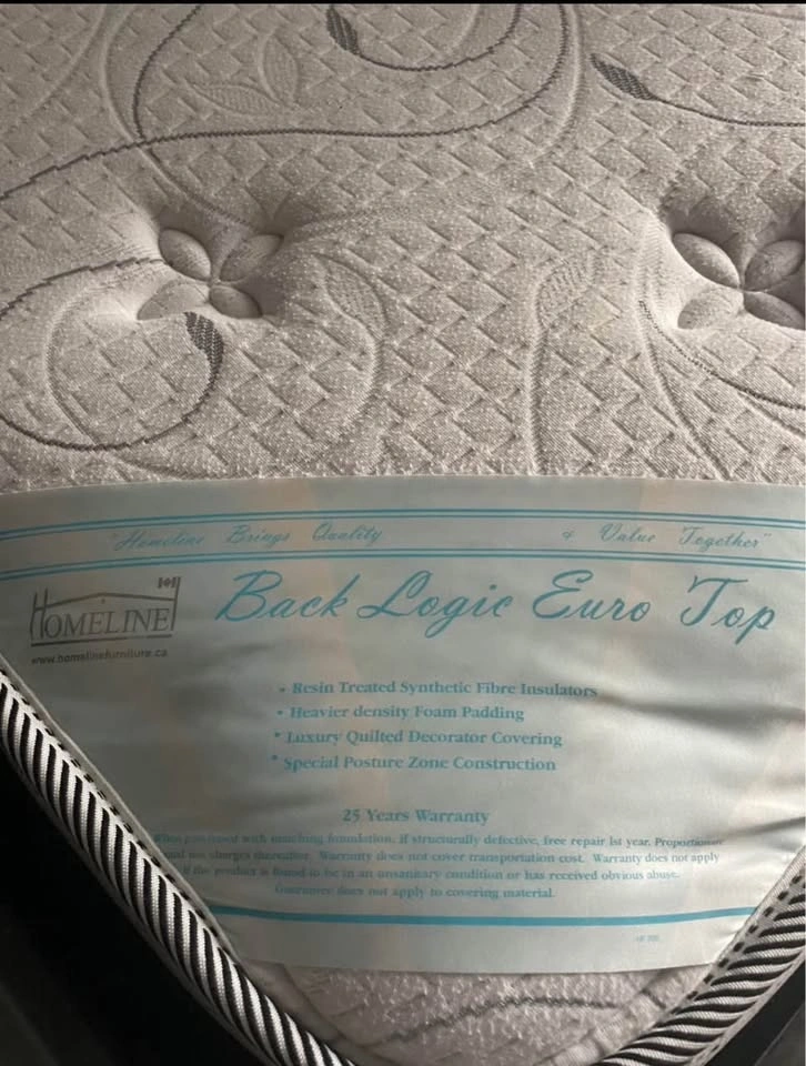 Queen Bed (comes with Mattress and Box springs) - photo 3