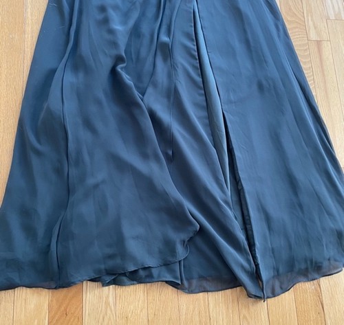 Azazie Millie Pewter Gray Off-The-Shoulder Dress - photo 3
